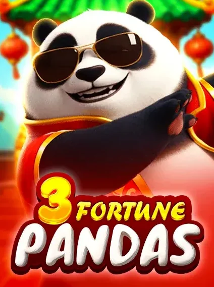 Decorative casino game artwork for DaytonaSpin: 3 Fortune Pandas