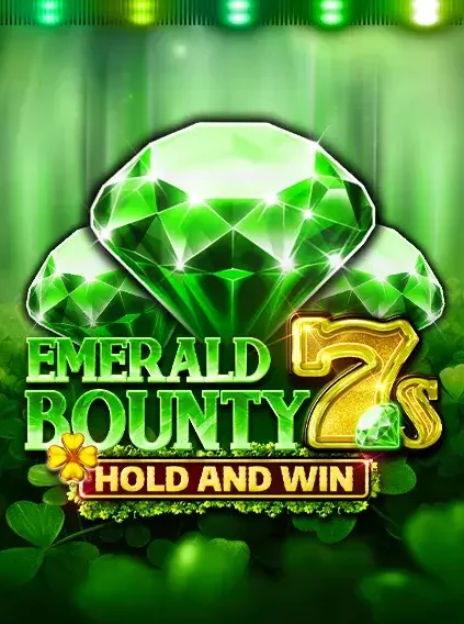 Decorative casino game artwork for DaytonaSpin: Emerald Bounty 7S Hold And Win